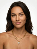 Synthetic Pearl Necklace Accent-jewelry > necklace-Laventaire-Laventaire