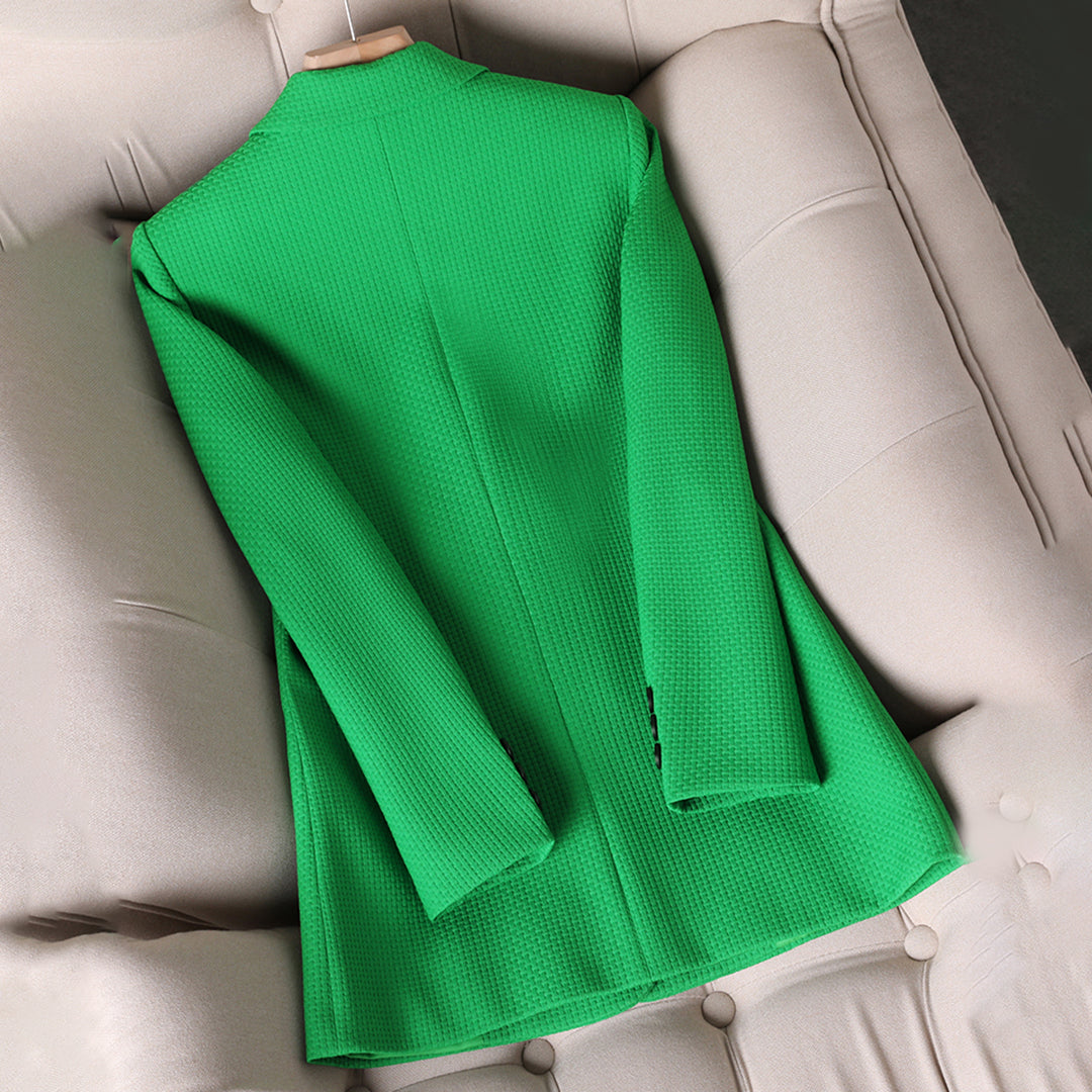 Tailored Double-Breasted Blazer-blazers > double-breasted blazers-Laventaire-Laventaire