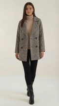 Tailored Double Breasted Coat-outerwear > coats > tailored coats-Laventaire-Laventaire