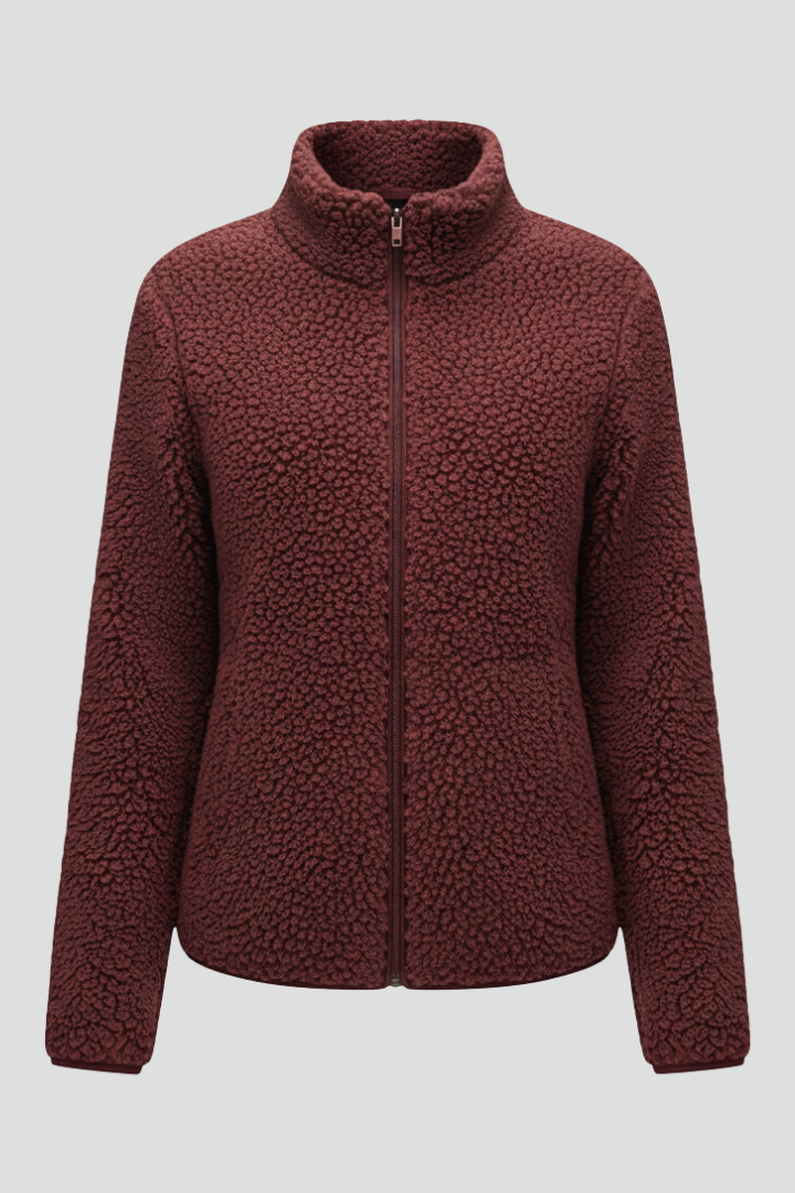 Tailored Fleece Jacket-jackets > fleece jacket-Laventaire-Laventaire