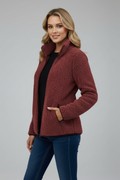 Tailored Fleece Jacket-jackets > fleece jacket-Laventaire-Laventaire