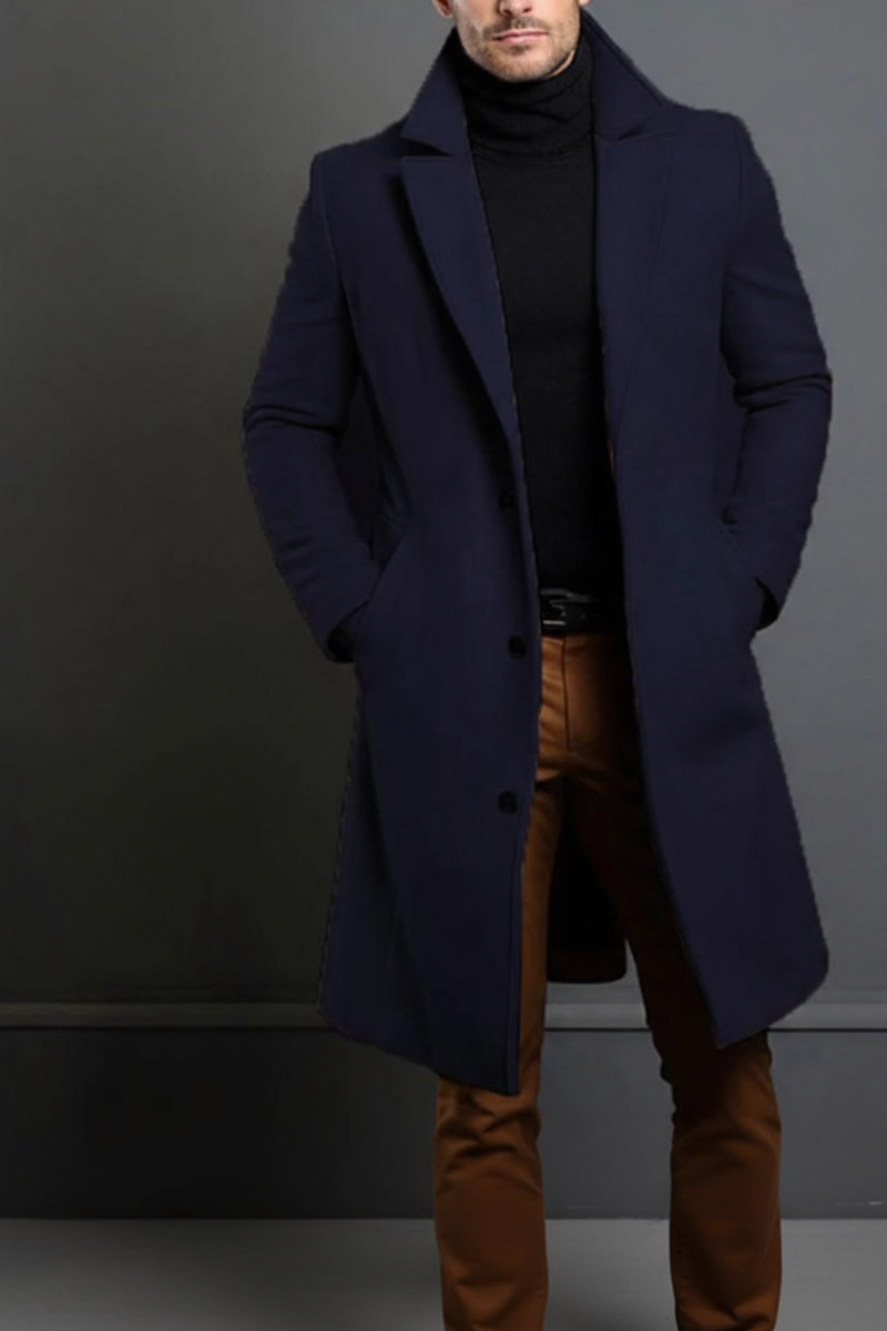 Tailored Long Coat-coats > long coat > tailored long coat-Laventaire-Laventaire