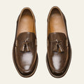 Tassel Slip-On Loafers-footwear > loafers > slip-on loafers-Laventaire-Laventaire