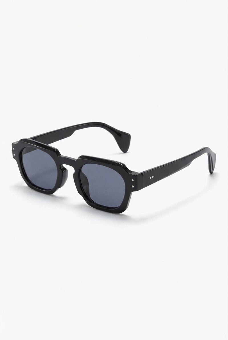 Thick Frame Sunglasses-accessories > sunglasses-Laventaire-Black-One size-Laventaire