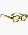 Thick Frame Sunglasses-accessories > sunglasses-Laventaire-Green-One size-Laventaire