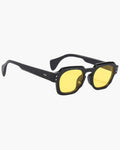 Thick Frame Sunglasses-accessories > sunglasses-Laventaire-Yellow-One size-Laventaire