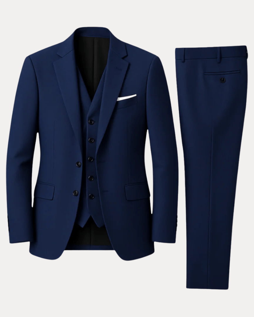 Three-Piece Business Suit-suits > three-piece suit-Laventaire-Laventaire