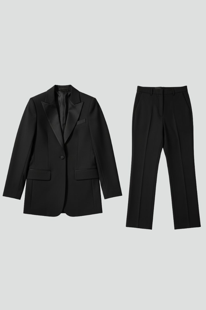 Three-Piece Set Blazer Trousers-suit sets > women's suit set-Laventaire-Laventaire