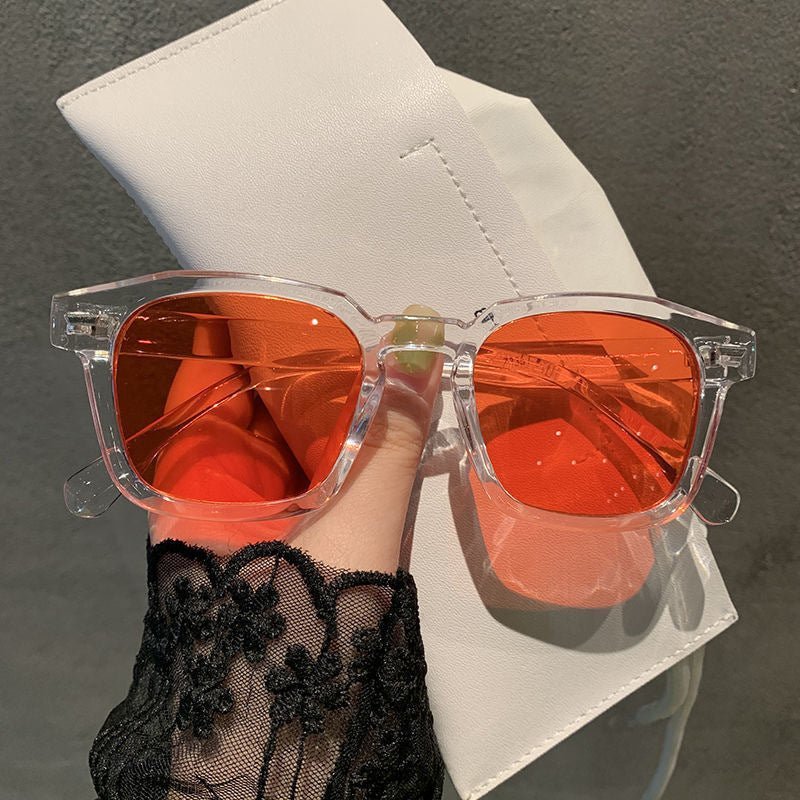 Transparent Square Sunglasses-accessories > sunglasses-Laventaire-Laventaire