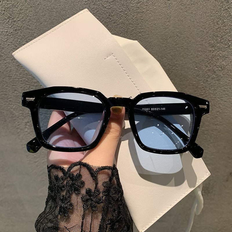 Transparent Square Sunglasses-accessories > sunglasses-Laventaire-Black-One size-Laventaire