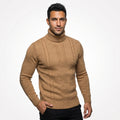 Turtleneck Jacquard Sweater-sweaters > turtleneck sweater-Laventaire-Laventaire