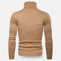 Turtleneck Jacquard Sweater-sweaters > turtleneck sweater-Laventaire-Laventaire