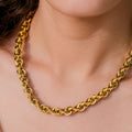 Twist Chain Necklace-jewelry > necklaces > chain necklaces-Laventaire-Laventaire