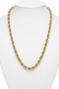 Twist Chain Necklace-jewelry > necklaces > chain necklaces-Laventaire-Gold-One Size-Laventaire