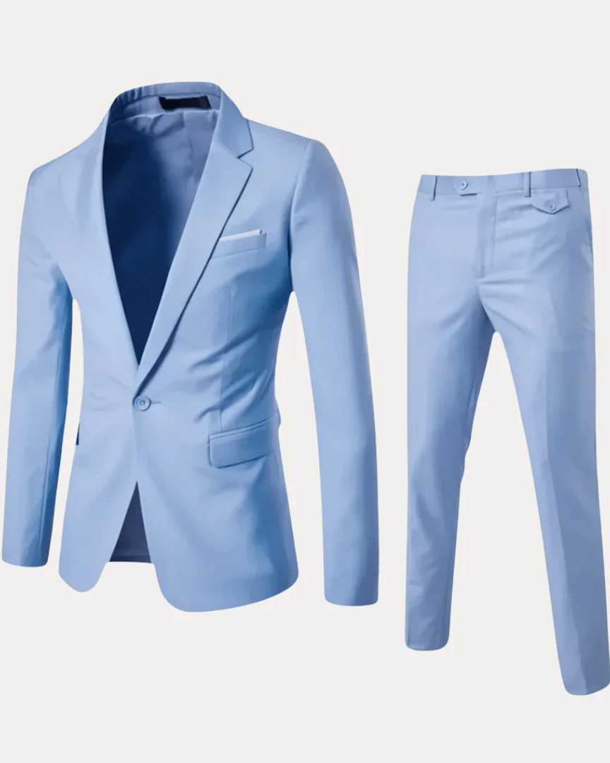 Two-Piece Business Suit-suits > men's suits > slim fit suits-Laventaire-Laventaire