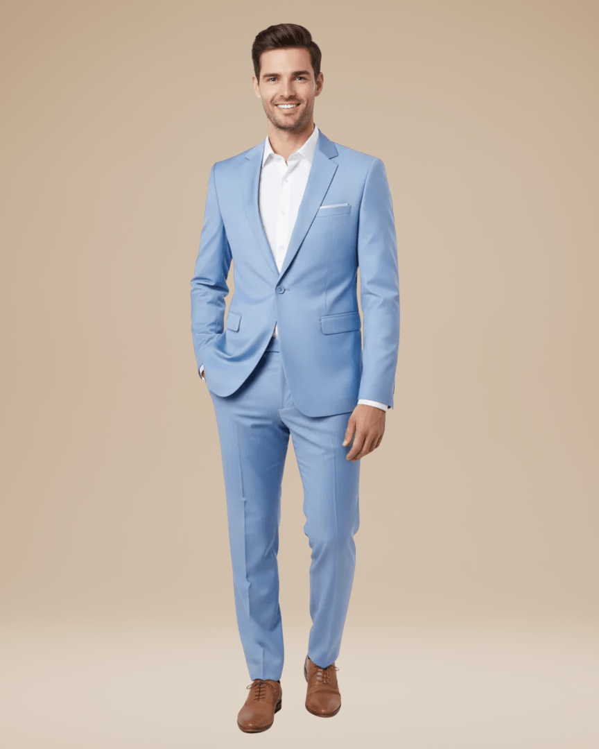 Two-Piece Business Suit-suits > men's suits > slim fit suits-Laventaire-Laventaire