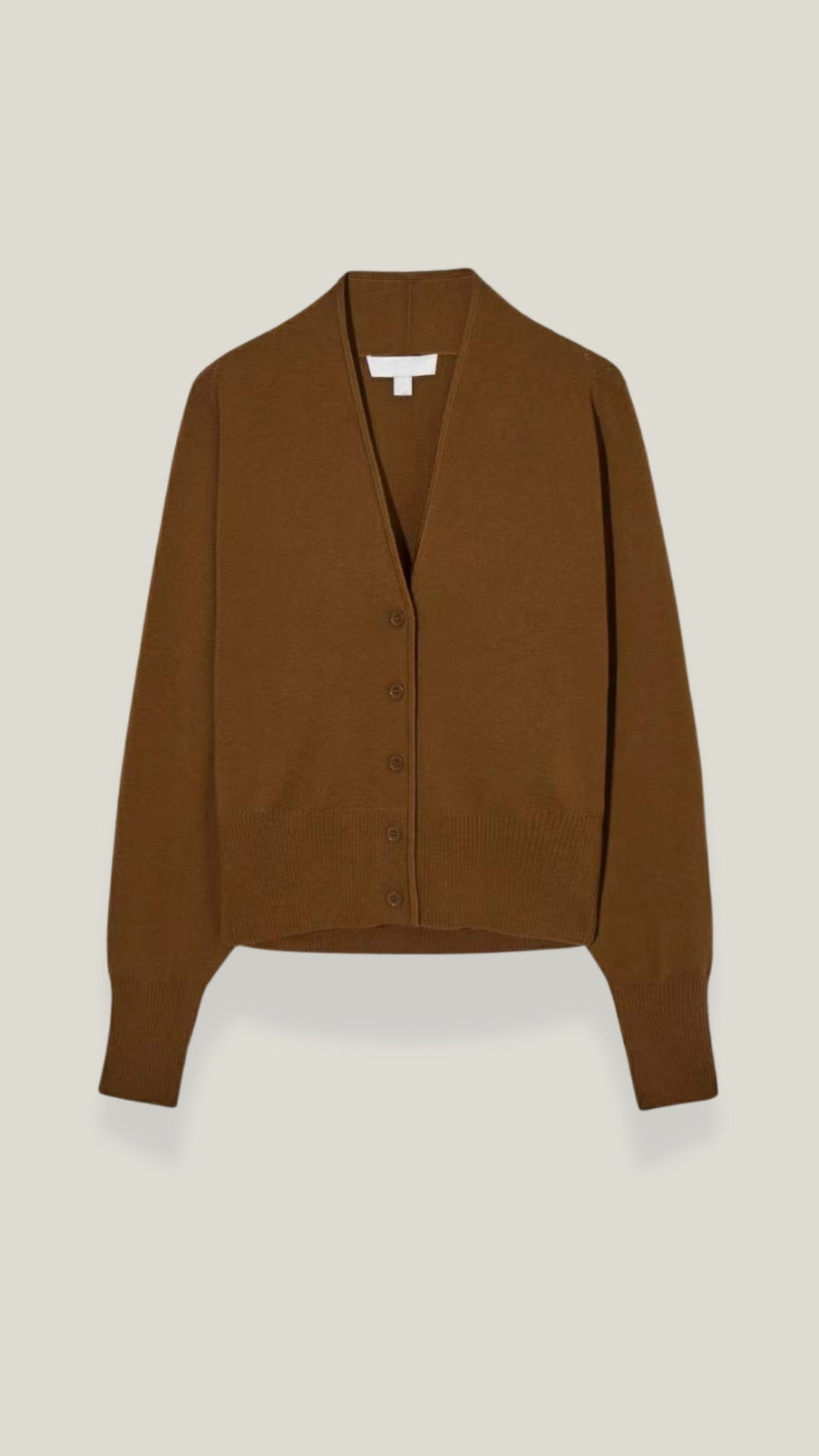 V-Neck Cardigan Sweater-sweaters > cardigan-Laventaire-Laventaire