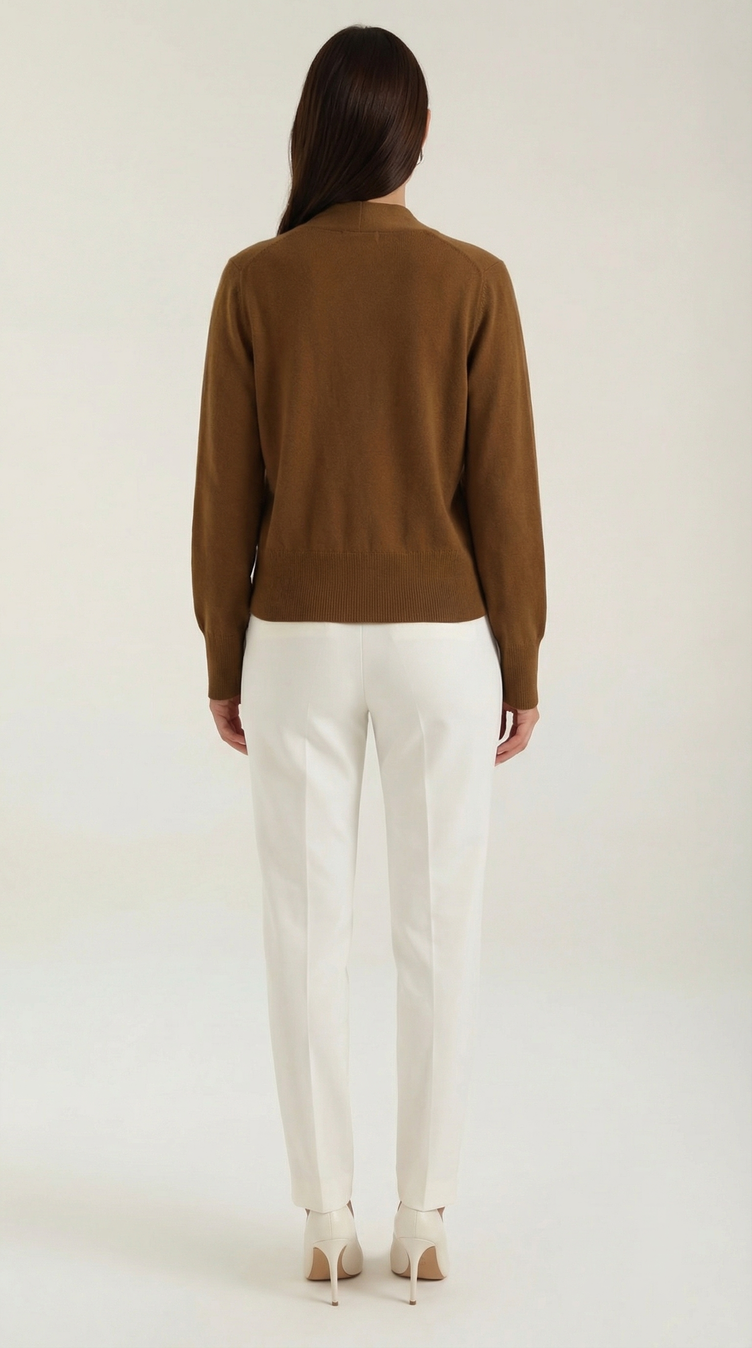 V-Neck Cardigan Sweater-sweaters > cardigan-Laventaire-Laventaire