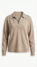 V-Neck Casual Sweater-sweaters > casual sweater-Laventaire-Laventaire