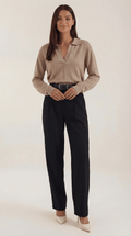 V-Neck Casual Sweater-sweaters > casual sweater-Laventaire-Laventaire