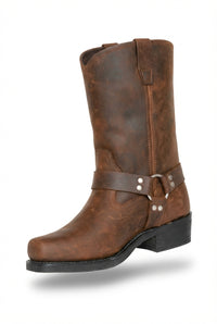 Vintage Cowboy Boots-footwear > boots > cowboy boots-Laventaire-Brown-39-Laventaire