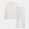 Waffle Knit Casual Set-sets > casual set-Laventaire-White-S-Laventaire