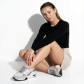 Walking Lace-Up Sneakers-footwear > sneakers > walking sneakers-Laventaire-Laventaire