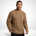 Warm Long Sleeve Sweater-sweaters > crew neck sweater-Laventaire-Laventaire