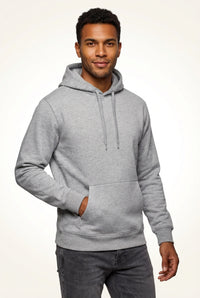 Warm Relaxed Fit Hoodie-hoodies > relaxed fit hoodie-Laventaire-Light Gray-S-Laventaire