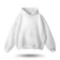 Warm Relaxed Fit Hoodie-hoodies > relaxed fit hoodie-Laventaire-White-S-Laventaire