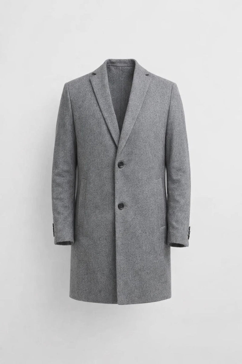 Warm Slim Fit Winter Coat-coats > winter coats > slim fit coats-Laventaire-Laventaire