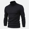 Warm Turtleneck Sweater-sweaters > turtleneck sweater-Laventaire-Black-S-Laventaire