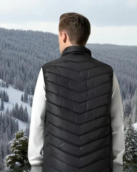 Warm Winter Vest-outerwear > vests > warm vests-Laventaire-Laventaire