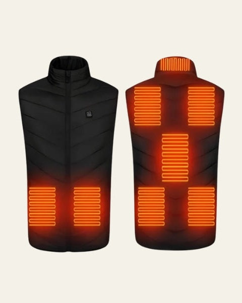Warm Winter Vest-outerwear > vests > warm vests-Laventaire-Laventaire