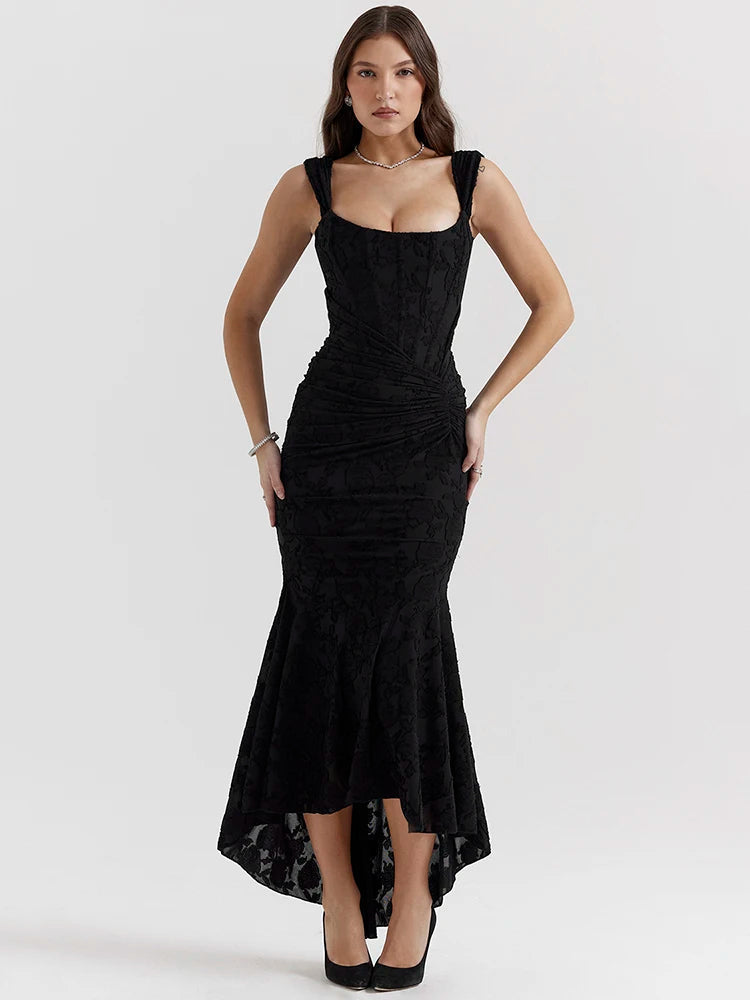 Wedding Guest Maxi Dress-dresses > maxi dress-Laventaire-Laventaire