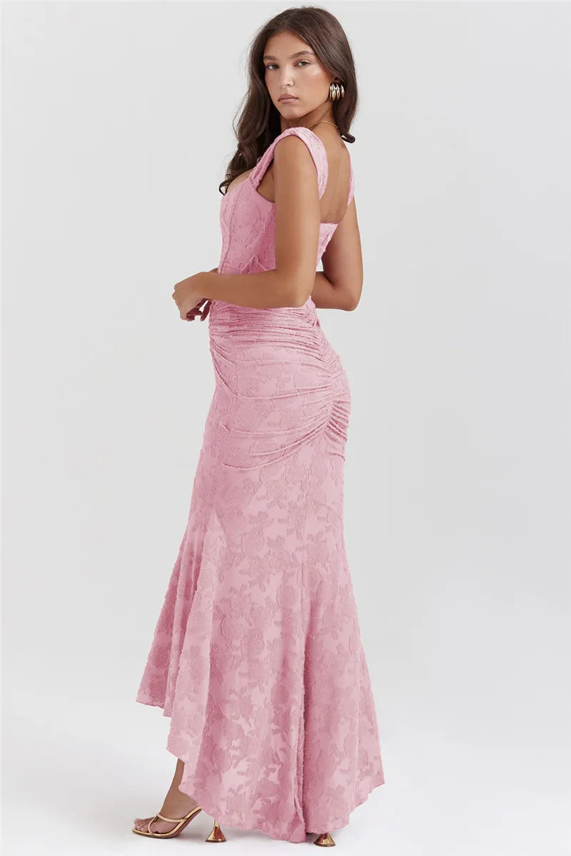 Wedding Guest Maxi Dress-dresses > maxi dress-Laventaire-Laventaire