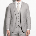 Wedding Suit Set-suits > formal suit set-Laventaire-Light Gray-S-Laventaire