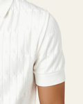 White Slim Fit Polo Shirt-shirts > polo shirts-Laventaire-Laventaire