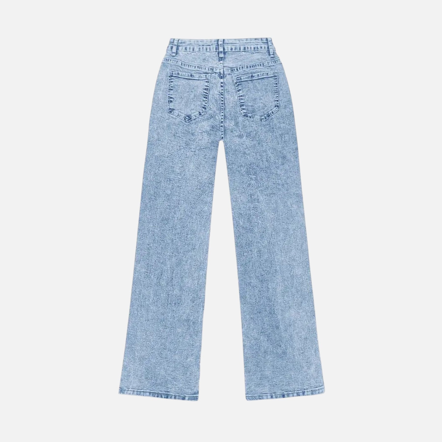 Wide Leg Casual Trousers-trousers > wide leg trousers-Laventaire-Laventaire