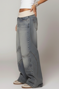 Wide Leg Fit Trousers-trousers > wide leg trousers-Laventaire-Laventaire