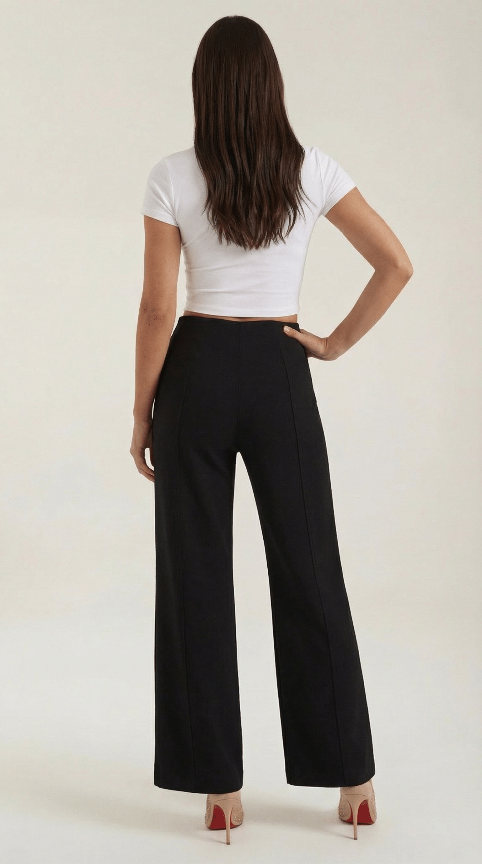 Wide Leg Trousers Pants-trousers > wide leg trousers-Laventaire-Laventaire