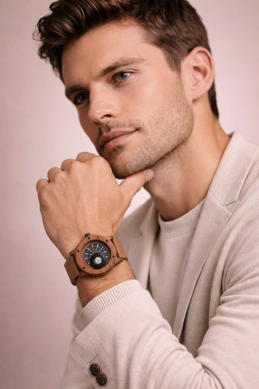 Wooden Analog Watch-accessories > watches > analog watches-Laventaire-Laventaire