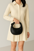 Woven Mini Crescent Bag-bags > mini bags-Laventaire-Laventaire