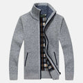 Zip Front Cardigan-cardigans > zip front cardigan-Laventaire-Laventaire