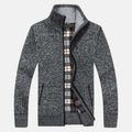 Zip Front Cardigan-cardigans > zip front cardigan-Laventaire-Laventaire