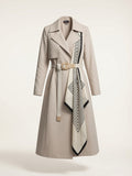 Belted Tailored Trench Coat
