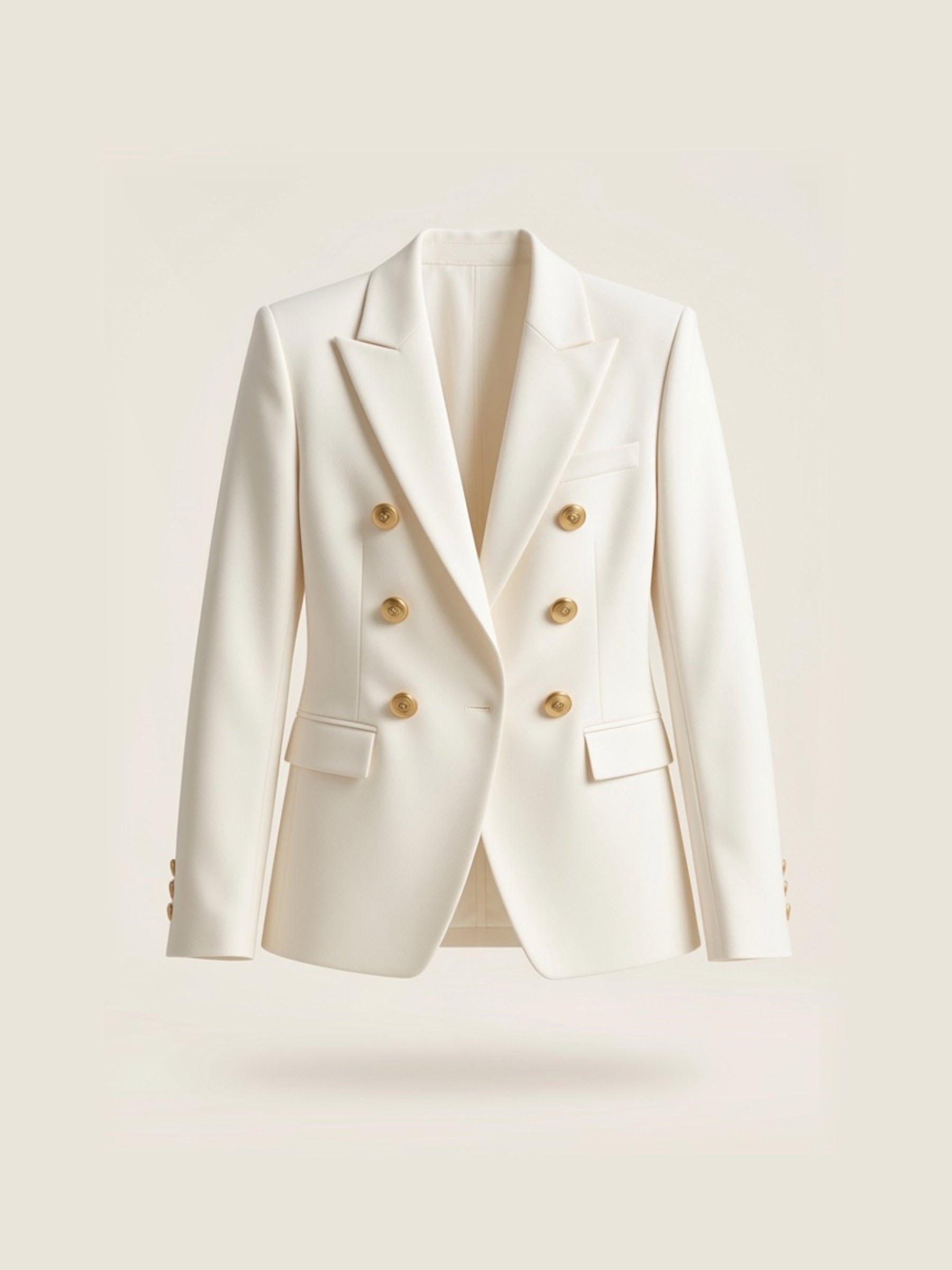 Button-Up Blazer Jacket