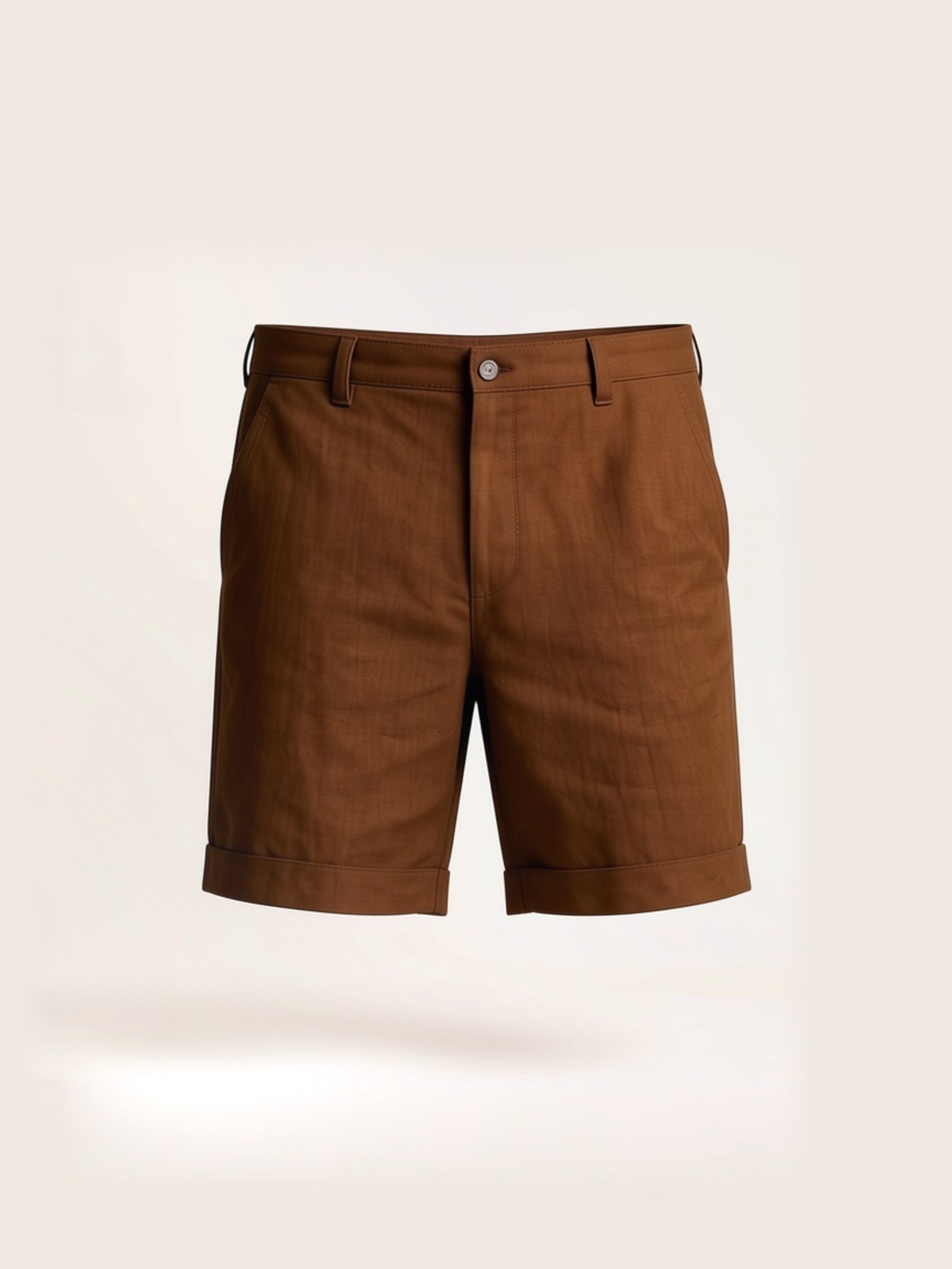 Casual Elastic Waist Shorts