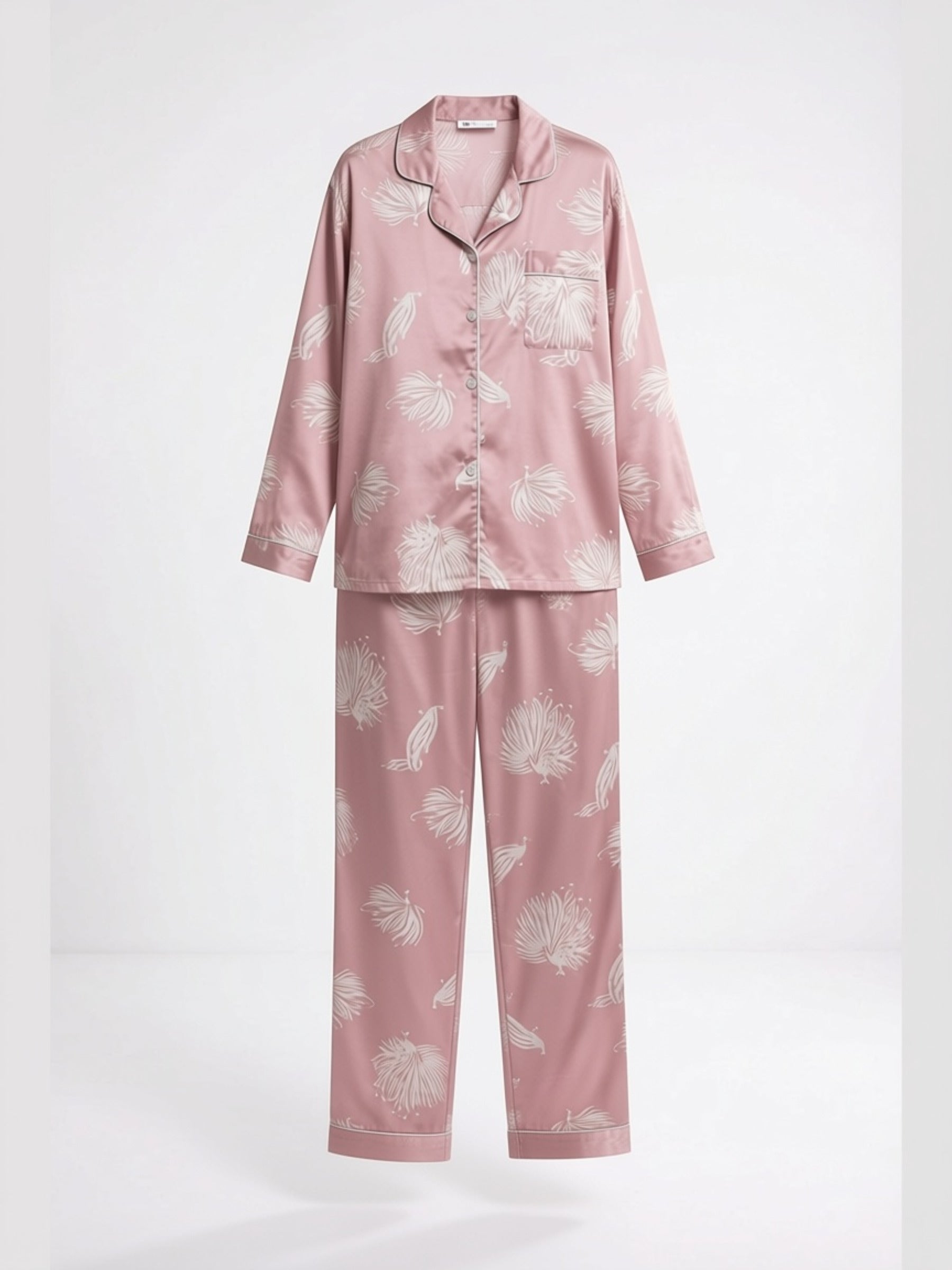 Floral Pajama Set Trousers